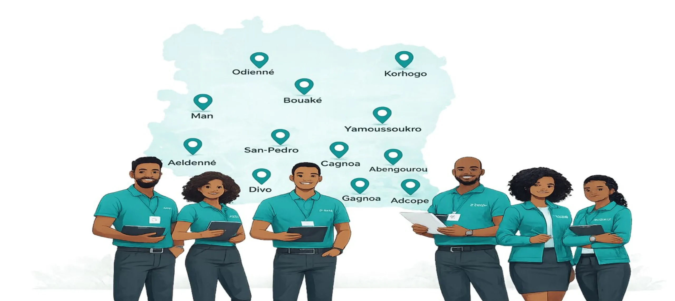 délègue de l'agence soprom