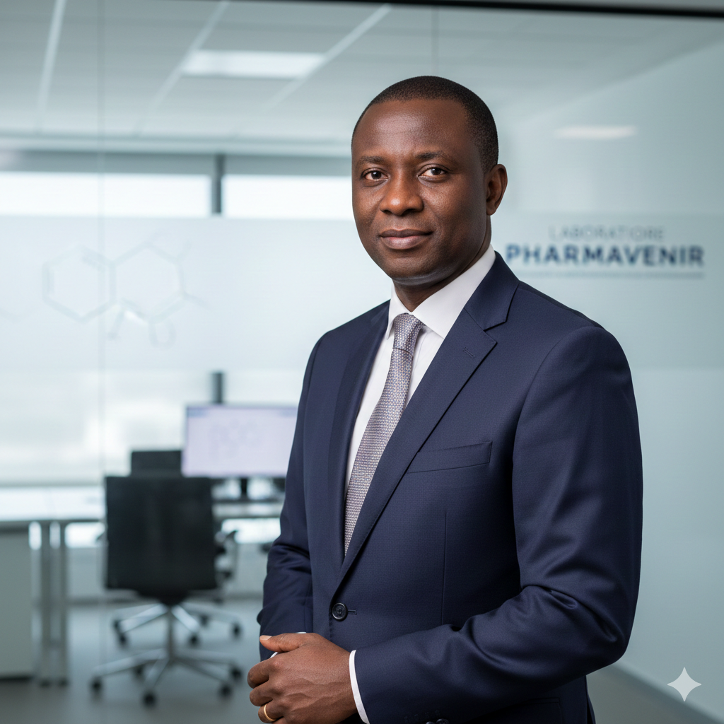 Dr. Kouamé A., Directeur Commercial, Laboratoire Pharmavenir