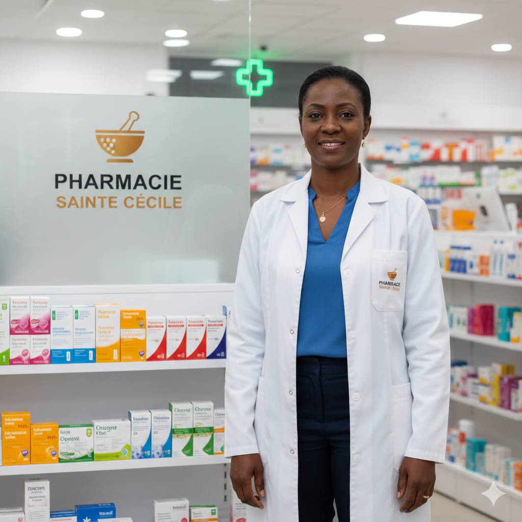 Mme Bamba F., Pharmacienne titulaire, Pharmacie Sainte Cécile