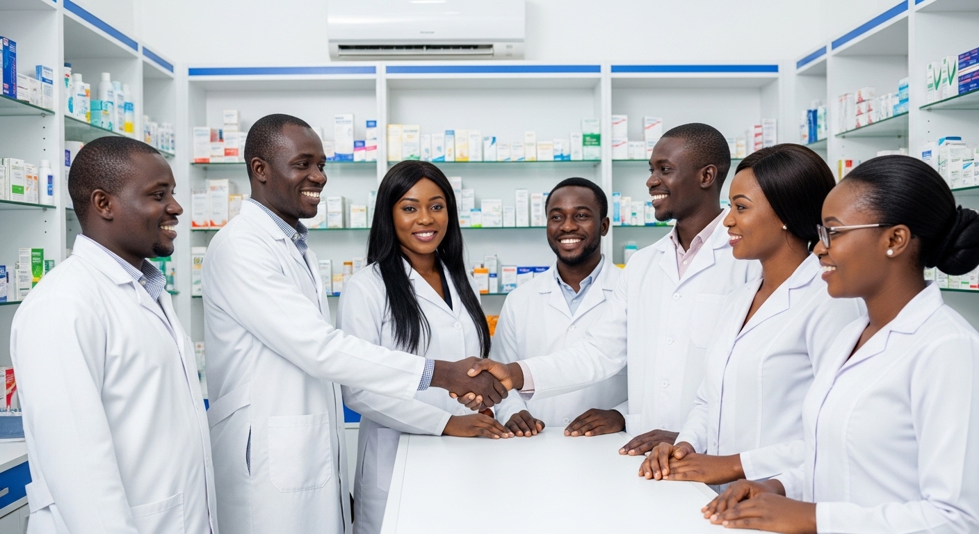 Professionnels de santé en formation médicale continue à Abidjan